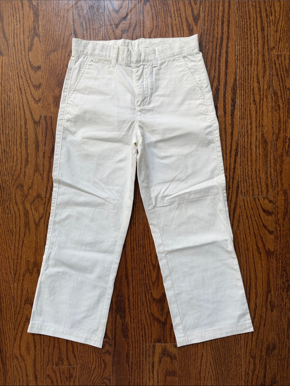 Crewcuts chino style White Cotton Pants
